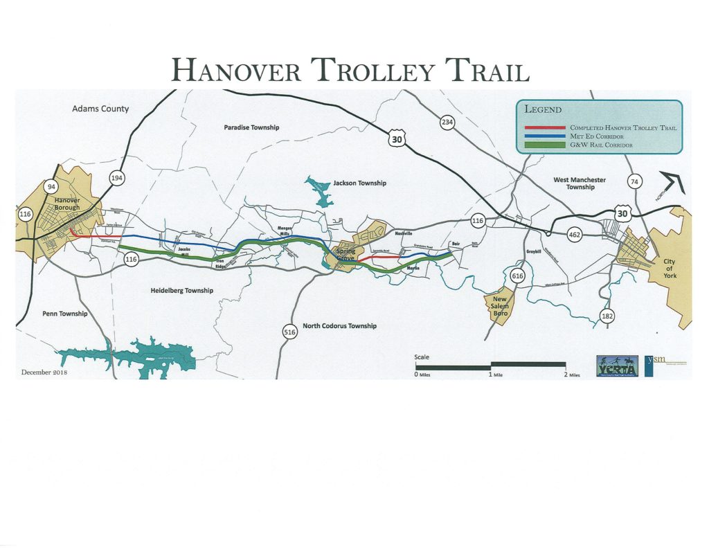 Hanover Trolley Trail – York County Rail Trail Authority